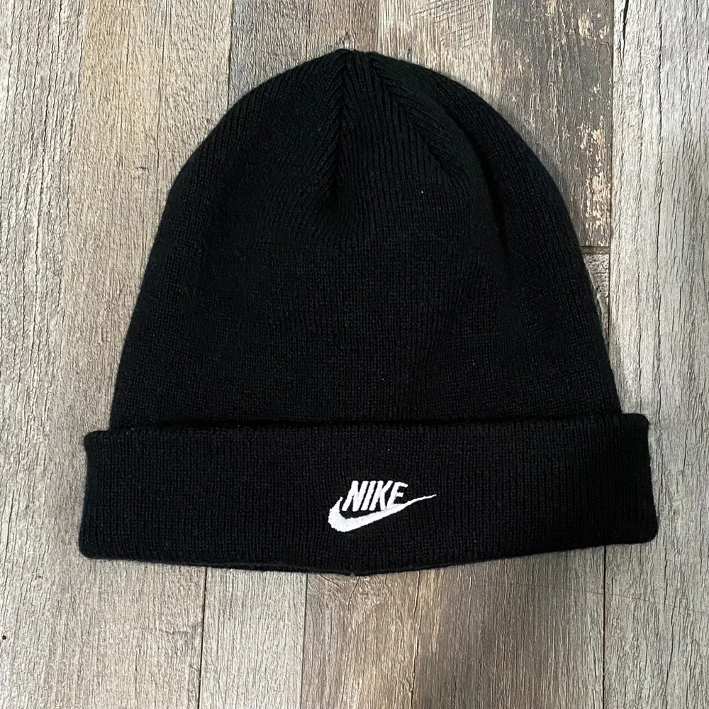 Nike Kids Black Knit Beanie
